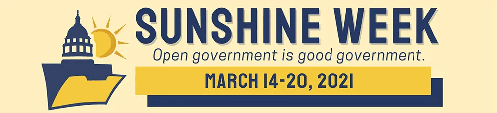 Sunshine Week approaches