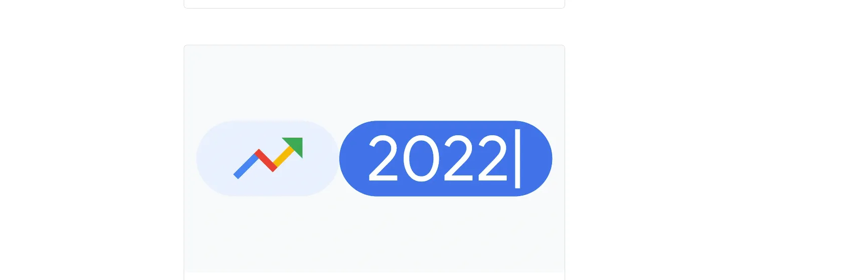 Google 2022 search trends for Knoxville