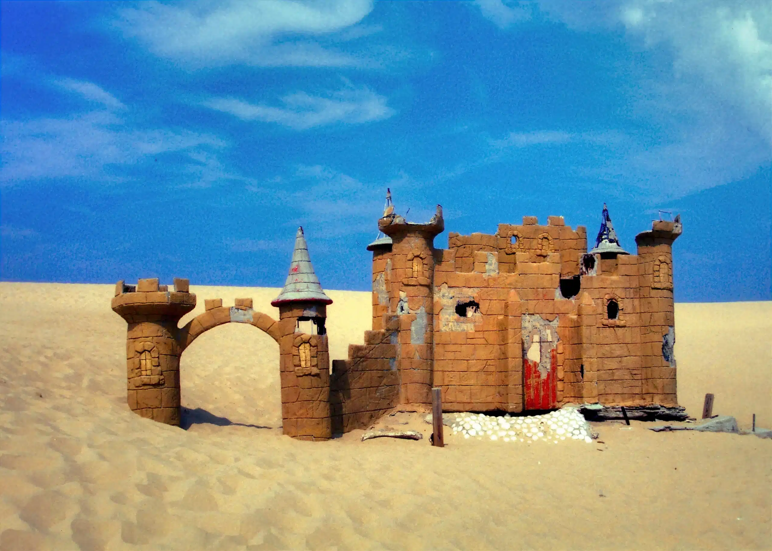 The Castle at Jockey's Ridge visible again