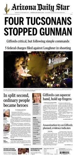 Arizona Daily Star Page One