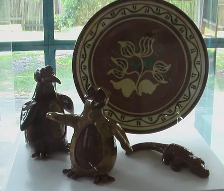 From the Slipped, Dipped and Dotted exhibit