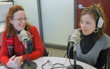 The Big Dog Audio hosts Erin Chapin and Lauren Spuhler