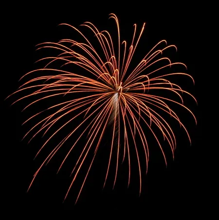 Fireworks at Badin Lake