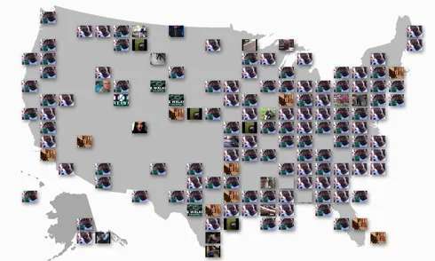 YouTube trends map See https://www.youtube.com/trendsmap